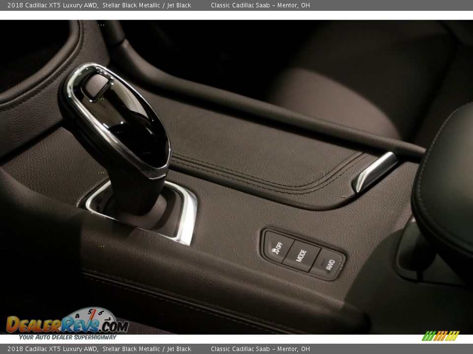 2018 Cadillac XT5 Luxury AWD Stellar Black Metallic / Jet Black Photo #14