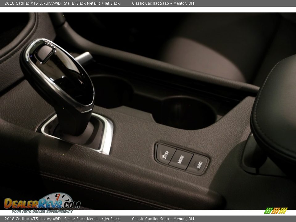 2018 Cadillac XT5 Luxury AWD Stellar Black Metallic / Jet Black Photo #15