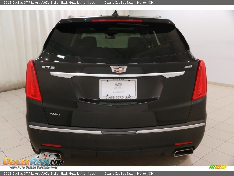 2018 Cadillac XT5 Luxury AWD Stellar Black Metallic / Jet Black Photo #20