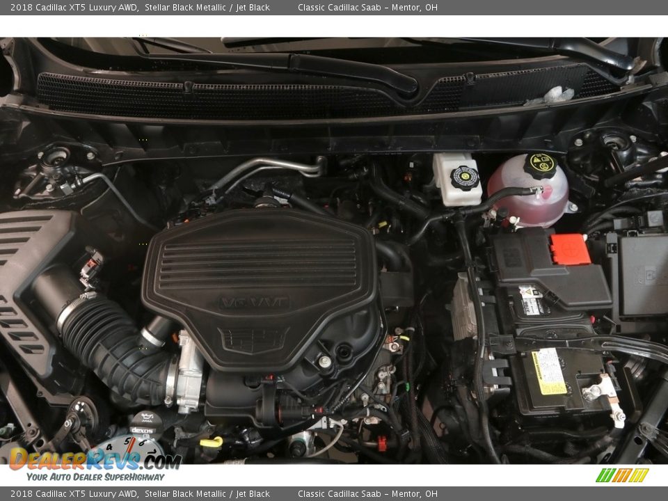 2018 Cadillac XT5 Luxury AWD Stellar Black Metallic / Jet Black Photo #21