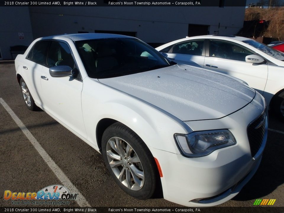 2018 Chrysler 300 Limited AWD Bright White / Black Photo #5