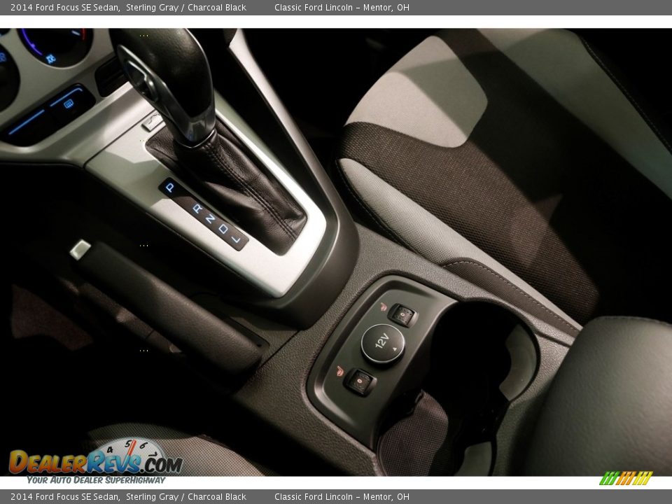 2014 Ford Focus SE Sedan Sterling Gray / Charcoal Black Photo #11