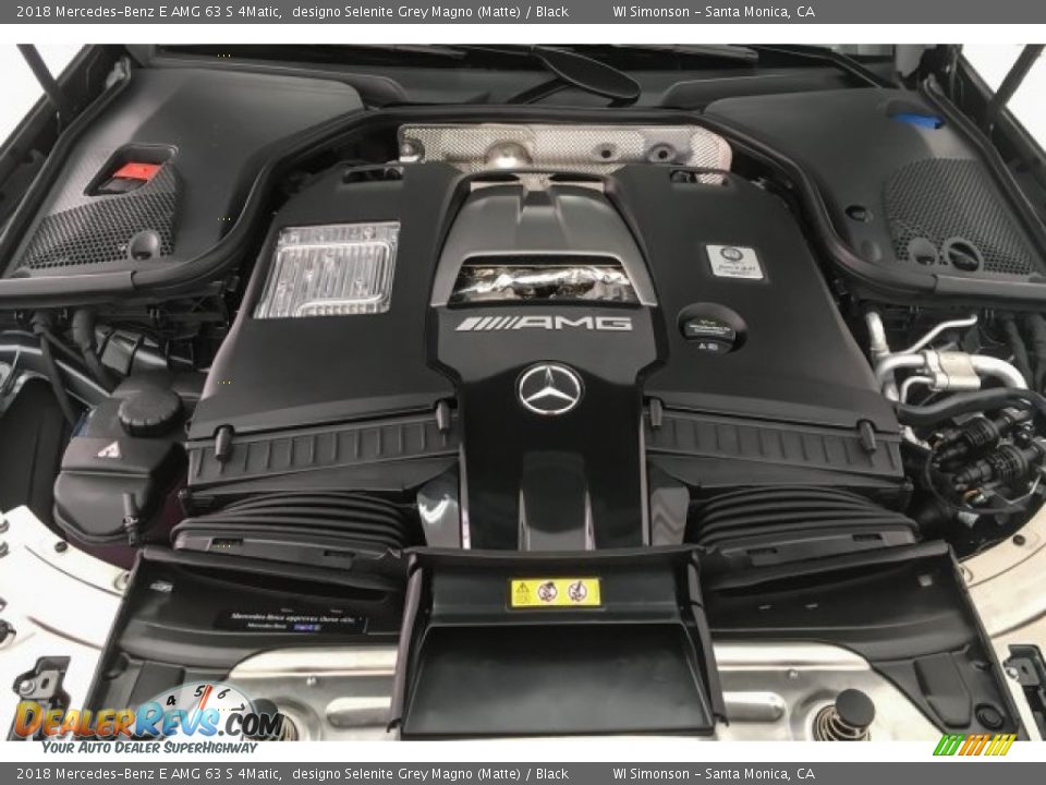 2018 Mercedes-Benz E AMG 63 S 4Matic 4.0 Liter AMG biturbo DOHC 32-Valve VVT V8 Engine Photo #9