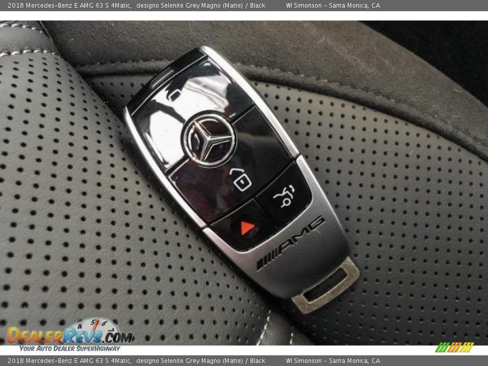 2018 Mercedes-Benz E AMG 63 S 4Matic designo Selenite Grey Magno (Matte) / Black Photo #11