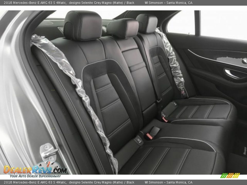 Rear Seat of 2018 Mercedes-Benz E AMG 63 S 4Matic Photo #15