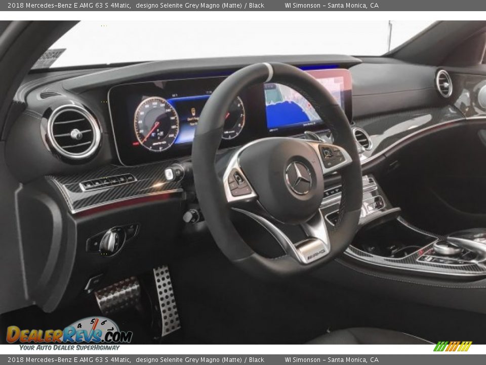 Dashboard of 2018 Mercedes-Benz E AMG 63 S 4Matic Photo #20