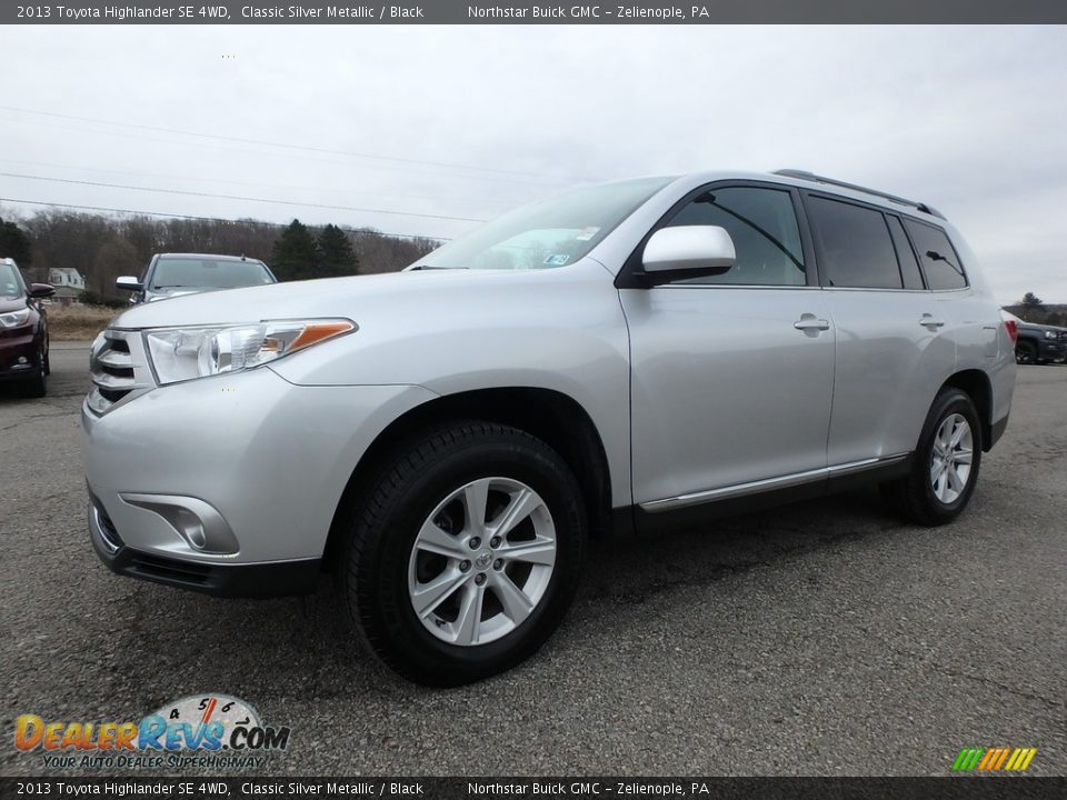 2013 Toyota Highlander SE 4WD Classic Silver Metallic / Black Photo #1