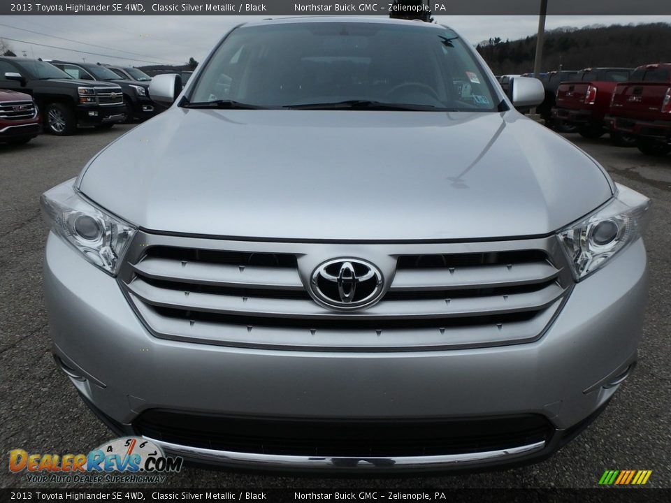 2013 Toyota Highlander SE 4WD Classic Silver Metallic / Black Photo #2