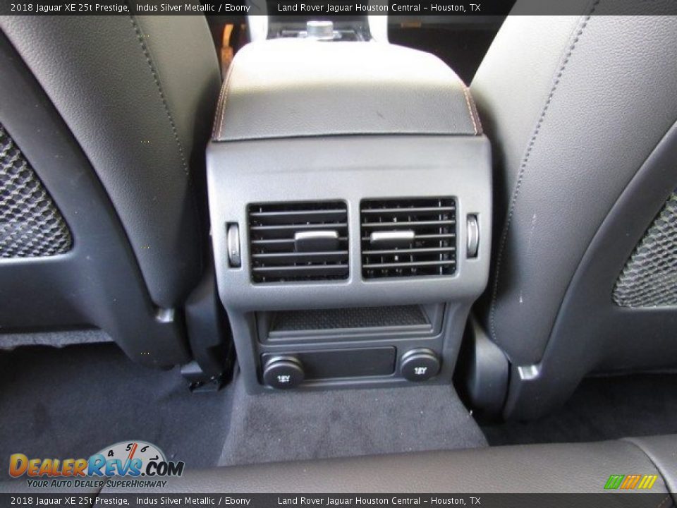 2018 Jaguar XE 25t Prestige Indus Silver Metallic / Ebony Photo #16
