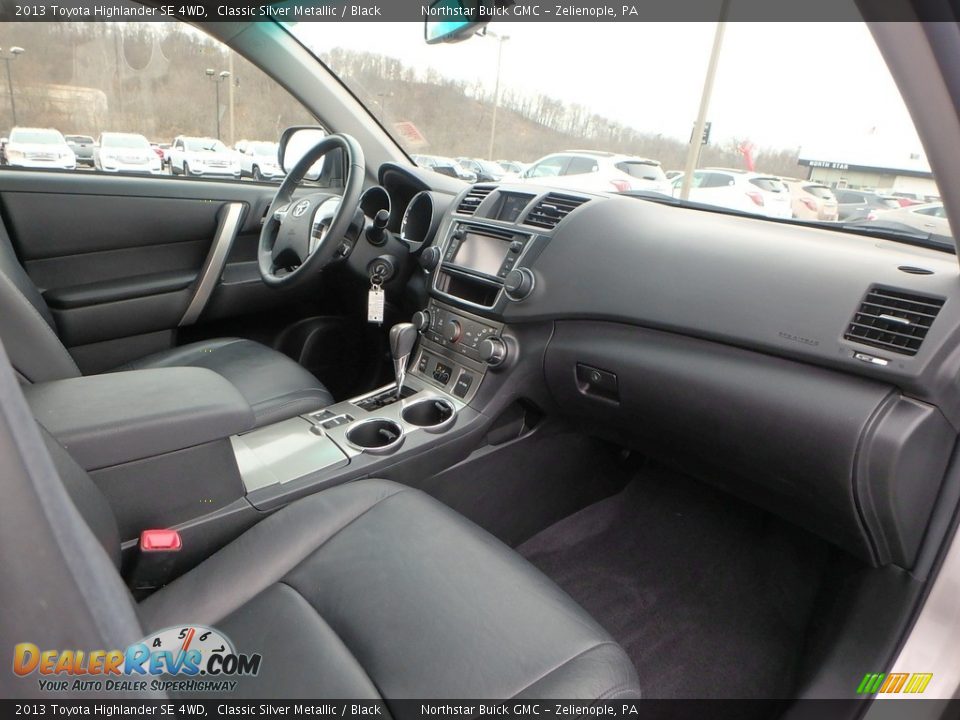 2013 Toyota Highlander SE 4WD Classic Silver Metallic / Black Photo #6