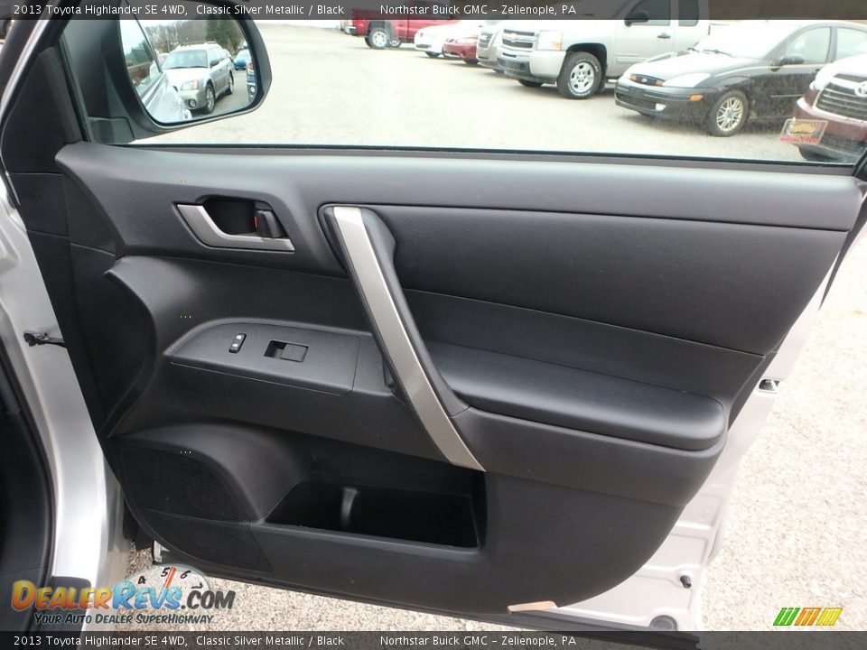 2013 Toyota Highlander SE 4WD Classic Silver Metallic / Black Photo #7
