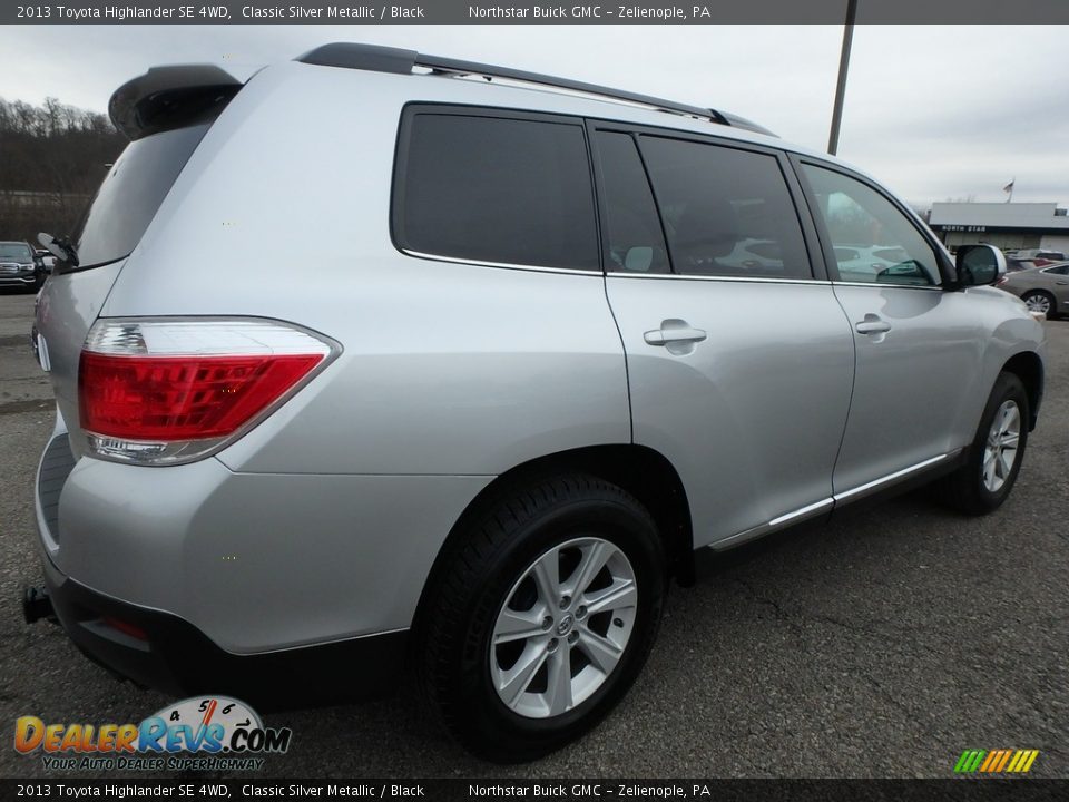 2013 Toyota Highlander SE 4WD Classic Silver Metallic / Black Photo #9