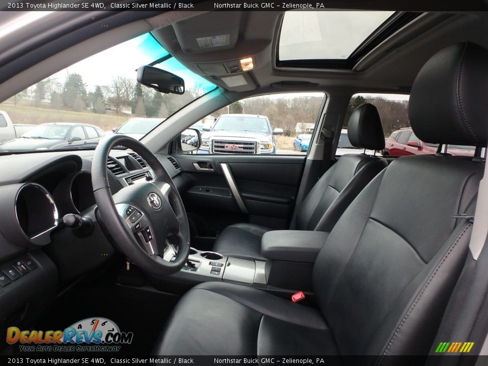 2013 Toyota Highlander SE 4WD Classic Silver Metallic / Black Photo #15