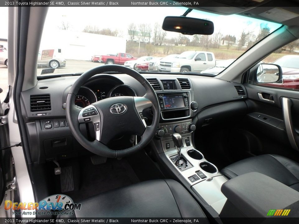 2013 Toyota Highlander SE 4WD Classic Silver Metallic / Black Photo #18
