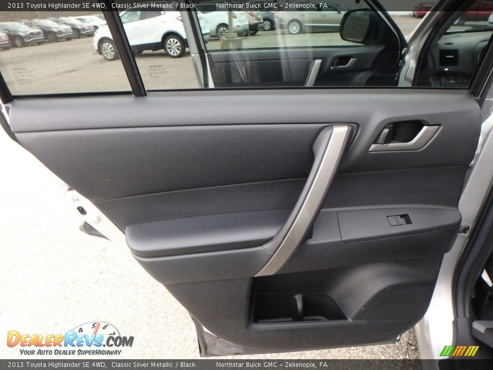 2013 Toyota Highlander SE 4WD Classic Silver Metallic / Black Photo #20