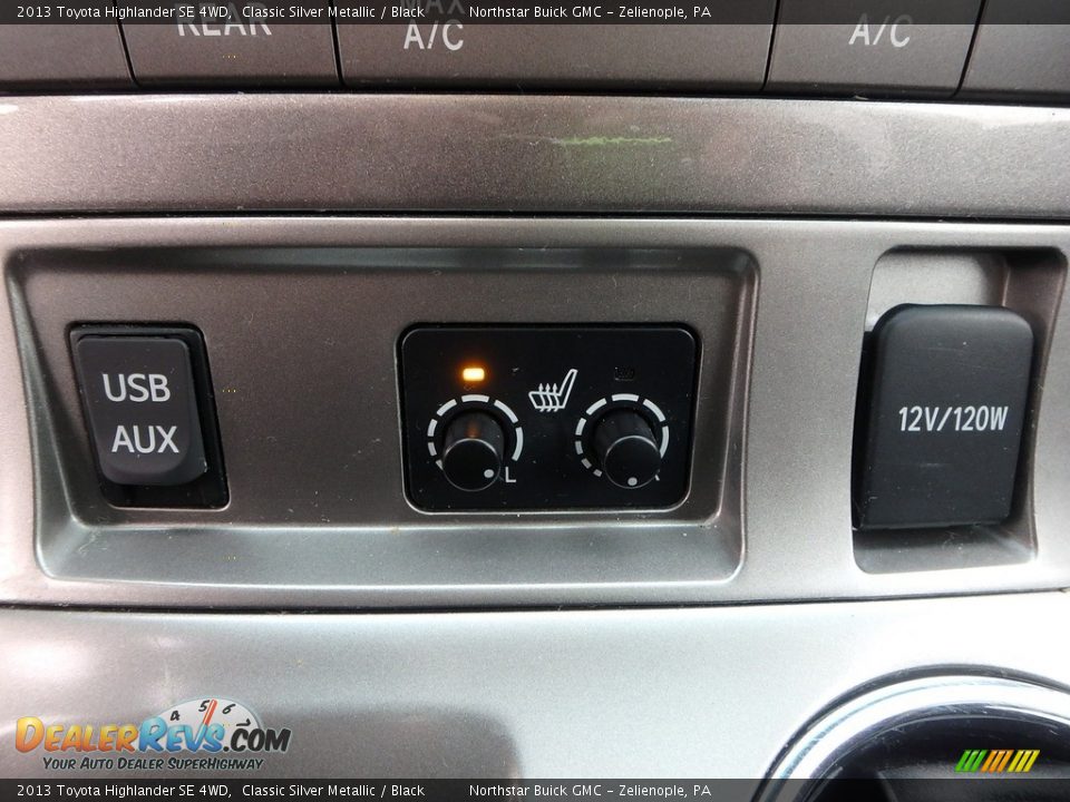 2013 Toyota Highlander SE 4WD Classic Silver Metallic / Black Photo #27