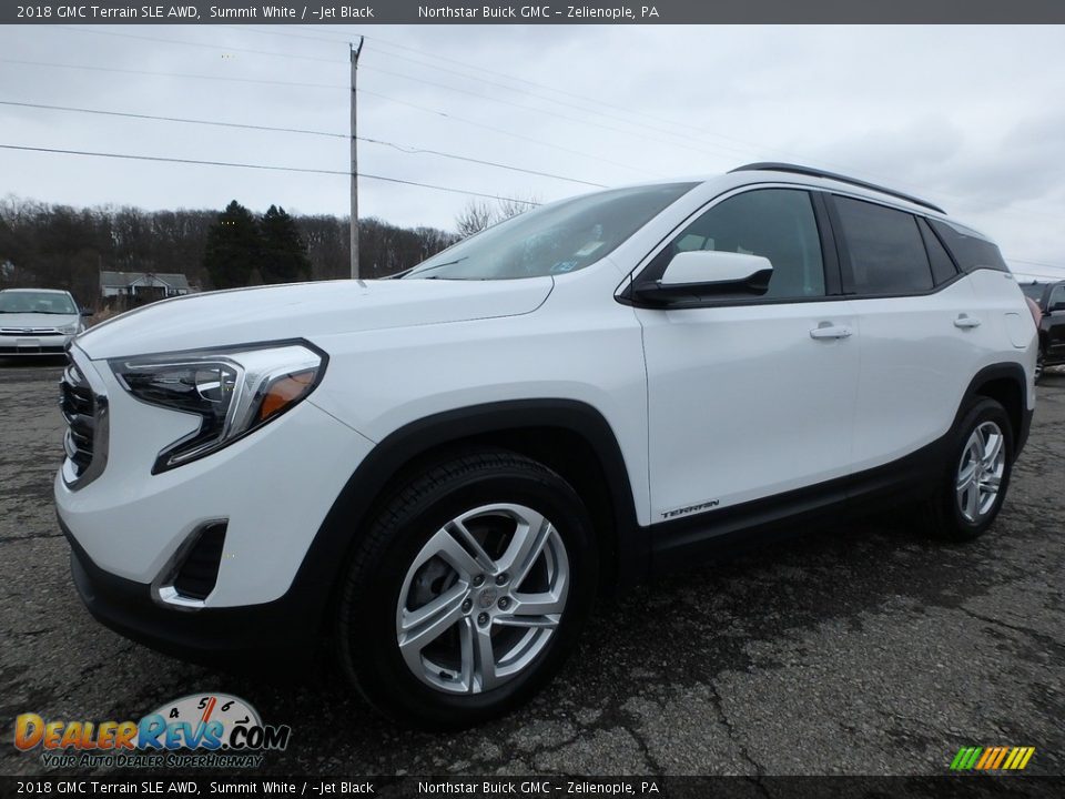 2018 GMC Terrain SLE AWD Summit White / ­Jet Black Photo #1