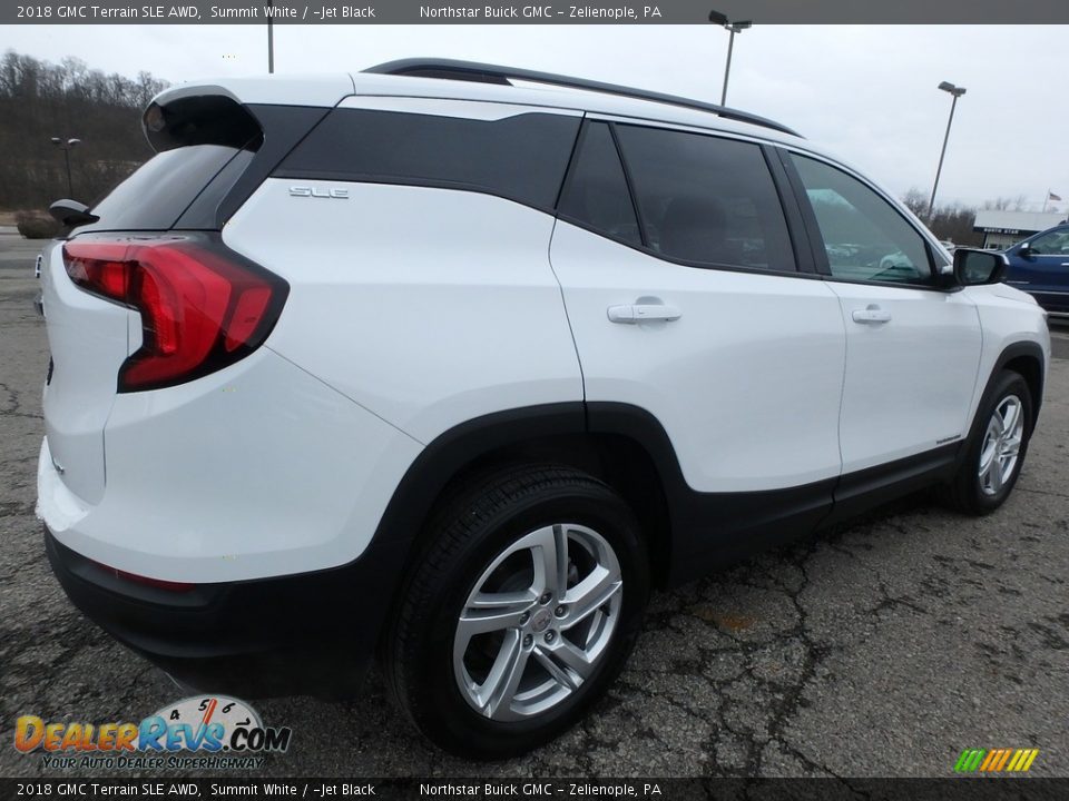 2018 GMC Terrain SLE AWD Summit White / ­Jet Black Photo #5