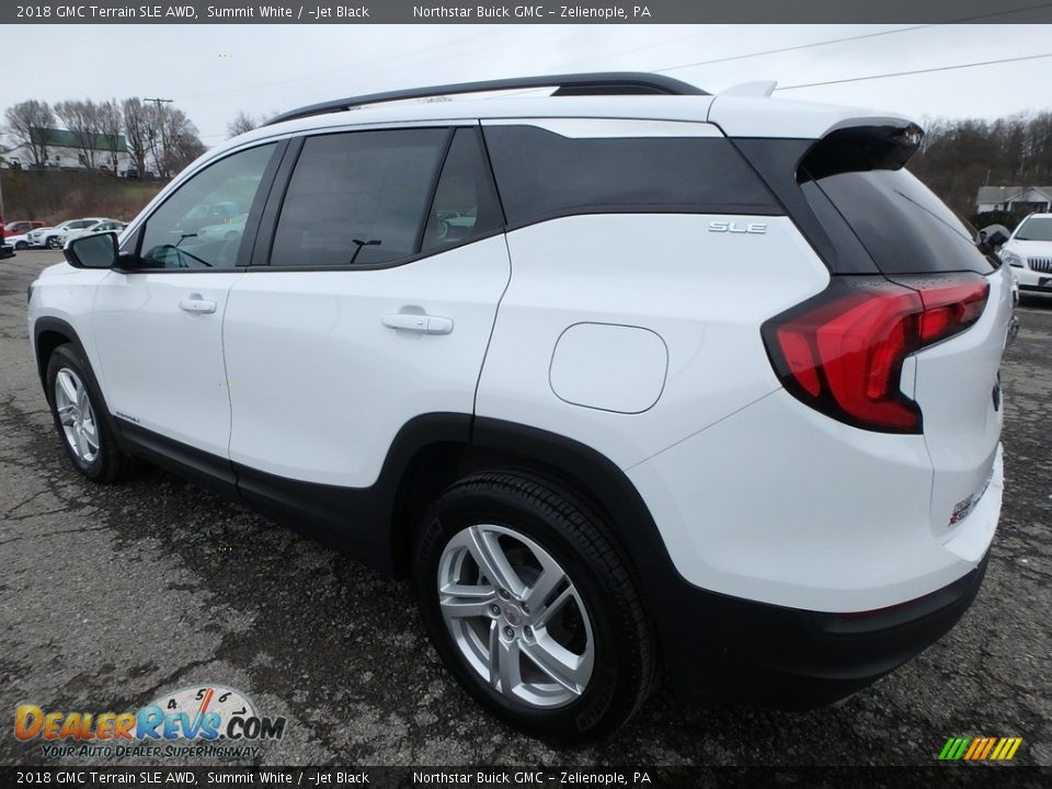 2018 GMC Terrain SLE AWD Summit White / ­Jet Black Photo #8