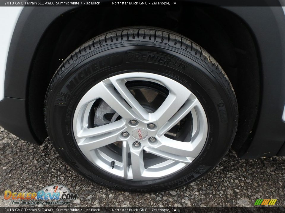2018 GMC Terrain SLE AWD Summit White / ­Jet Black Photo #10