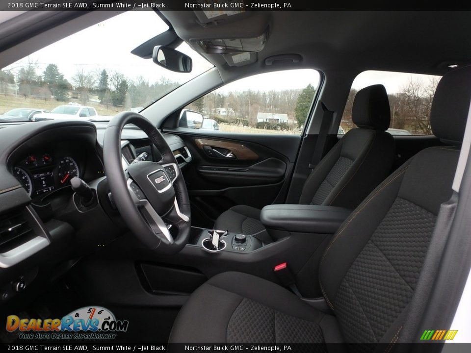 2018 GMC Terrain SLE AWD Summit White / ­Jet Black Photo #11