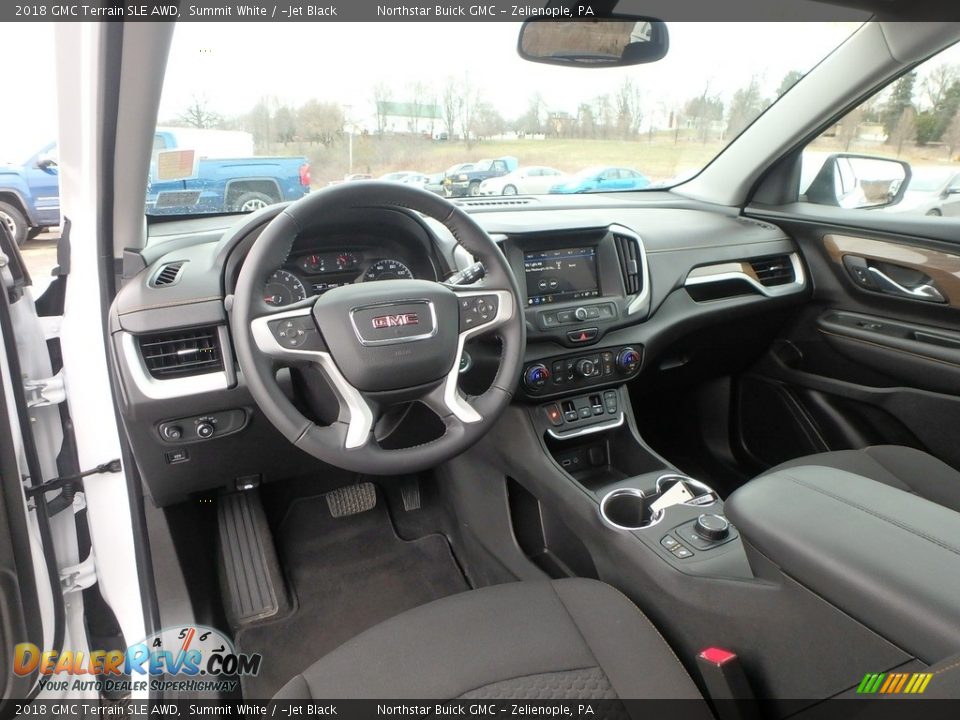 2018 GMC Terrain SLE AWD Summit White / ­Jet Black Photo #13