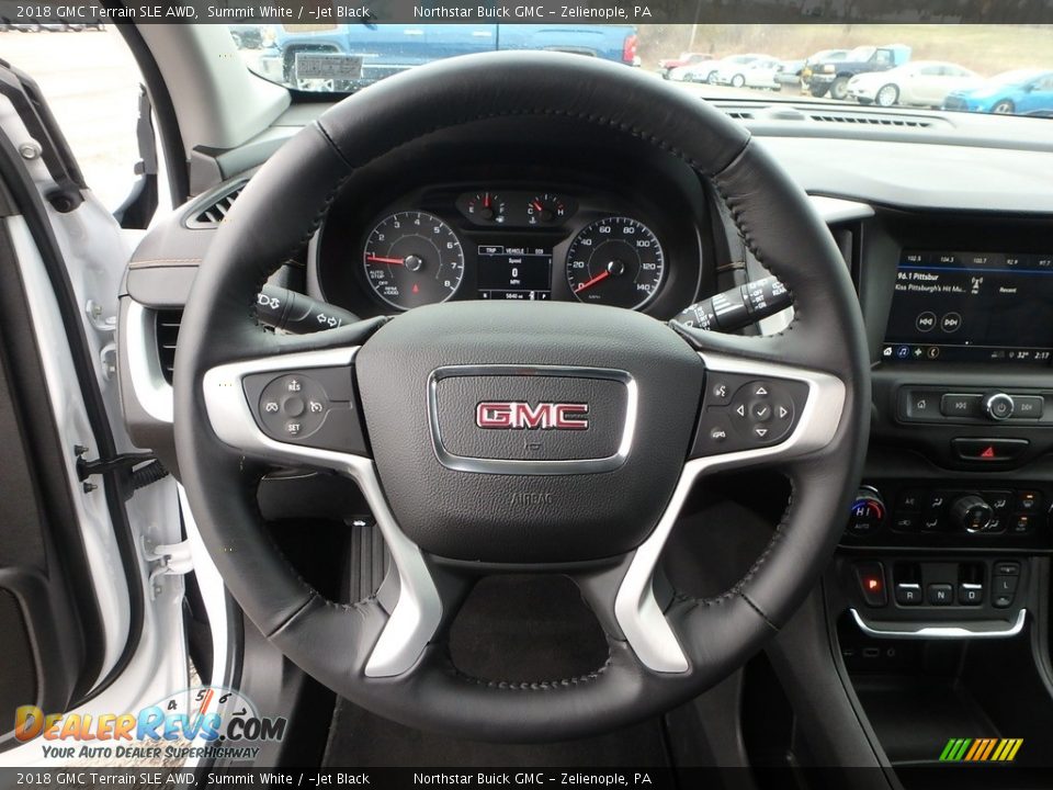 2018 GMC Terrain SLE AWD Summit White / ­Jet Black Photo #16