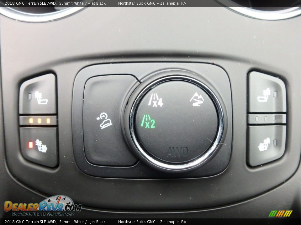 2018 GMC Terrain SLE AWD Summit White / ­Jet Black Photo #17