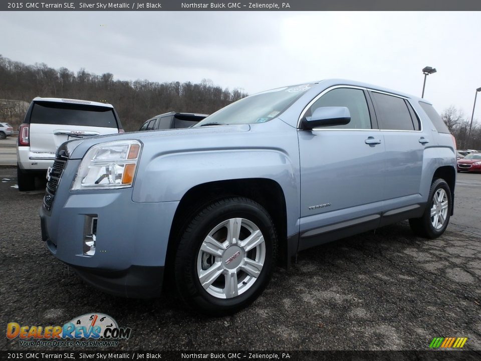 2015 GMC Terrain SLE Silver Sky Metallic / Jet Black Photo #1
