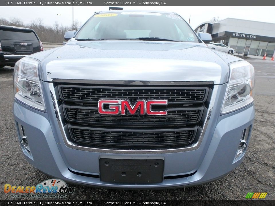 2015 GMC Terrain SLE Silver Sky Metallic / Jet Black Photo #2