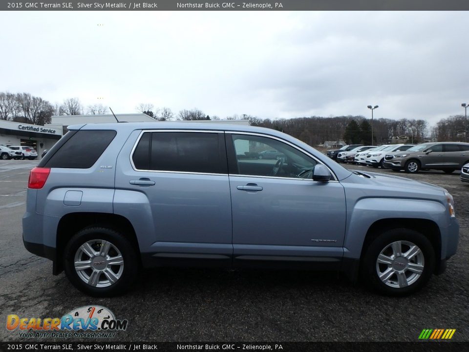 2015 GMC Terrain SLE Silver Sky Metallic / Jet Black Photo #5