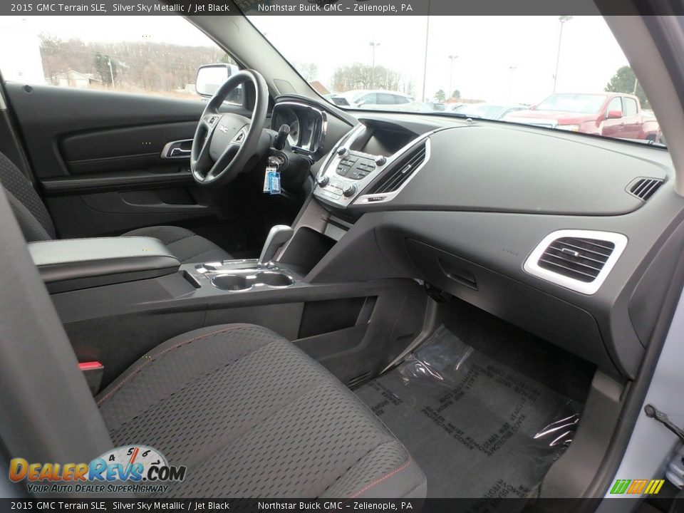 2015 GMC Terrain SLE Silver Sky Metallic / Jet Black Photo #6