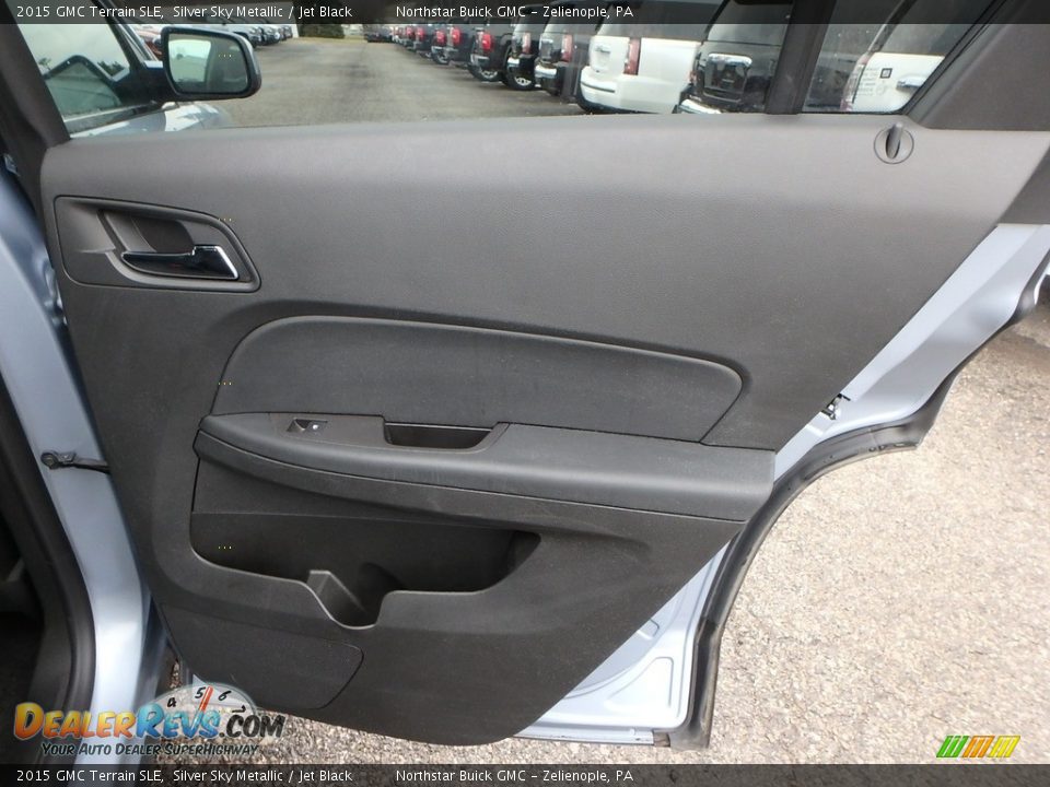2015 GMC Terrain SLE Silver Sky Metallic / Jet Black Photo #8