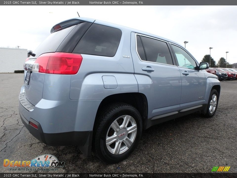 2015 GMC Terrain SLE Silver Sky Metallic / Jet Black Photo #9