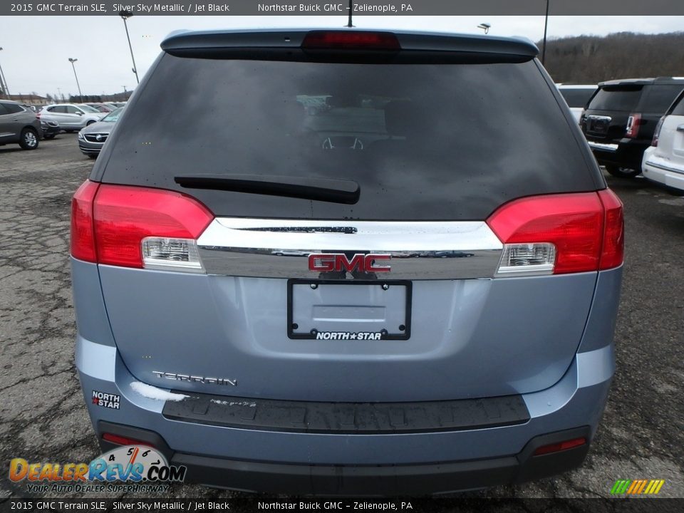 2015 GMC Terrain SLE Silver Sky Metallic / Jet Black Photo #10