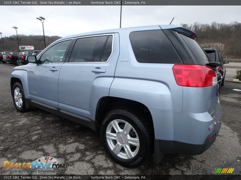 2015 GMC Terrain SLE Silver Sky Metallic / Jet Black Photo #12
