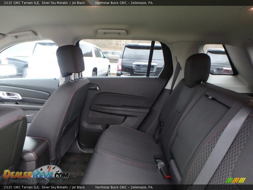 2015 GMC Terrain SLE Silver Sky Metallic / Jet Black Photo #16