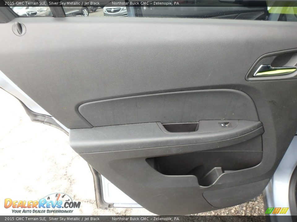 2015 GMC Terrain SLE Silver Sky Metallic / Jet Black Photo #18