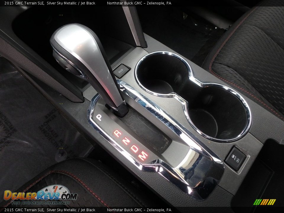 2015 GMC Terrain SLE Silver Sky Metallic / Jet Black Photo #22