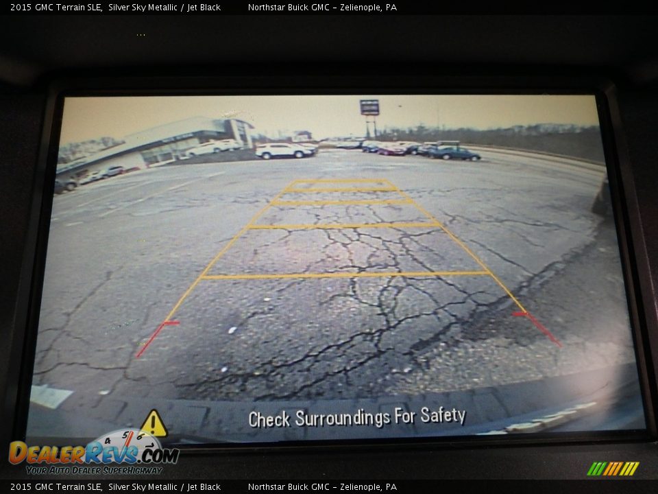 2015 GMC Terrain SLE Silver Sky Metallic / Jet Black Photo #28