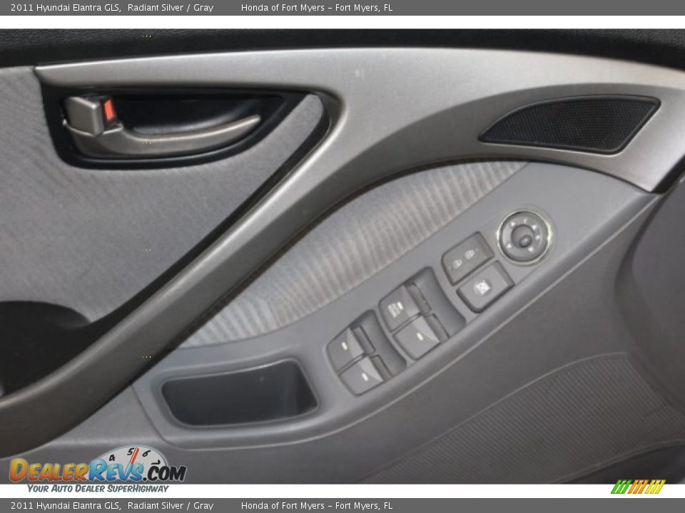 2011 Hyundai Elantra GLS Radiant Silver / Gray Photo #15