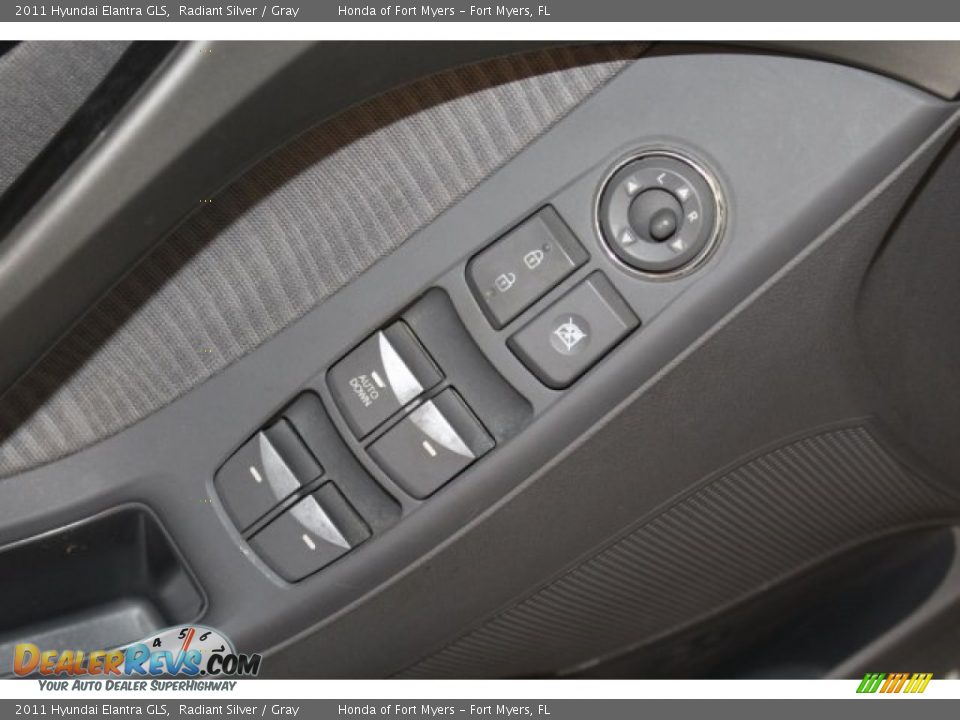 2011 Hyundai Elantra GLS Radiant Silver / Gray Photo #16