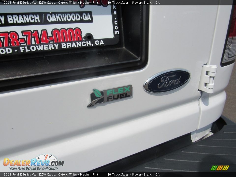 2013 Ford E Series Van E250 Cargo Oxford White / Medium Flint Photo #11
