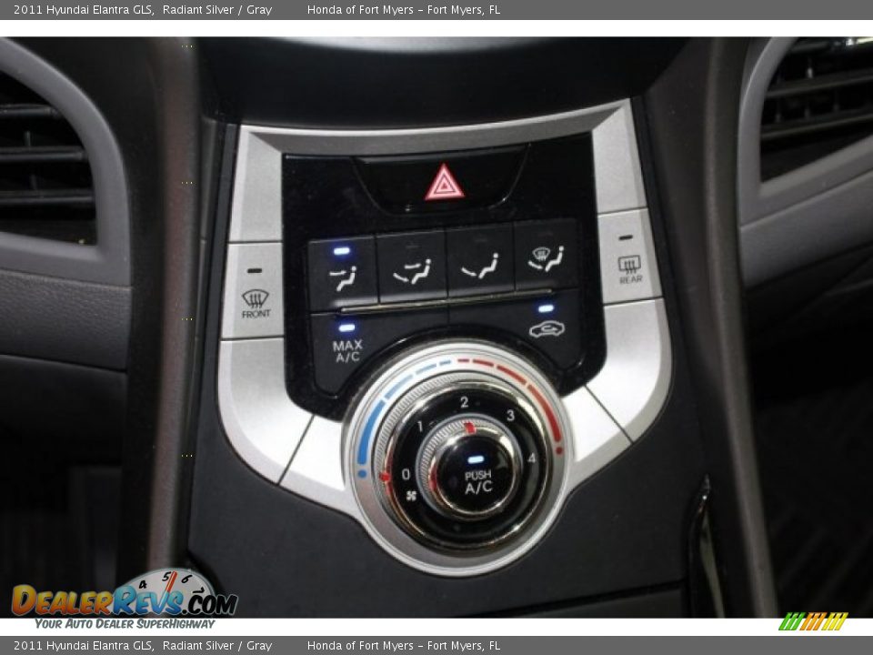 2011 Hyundai Elantra GLS Radiant Silver / Gray Photo #26