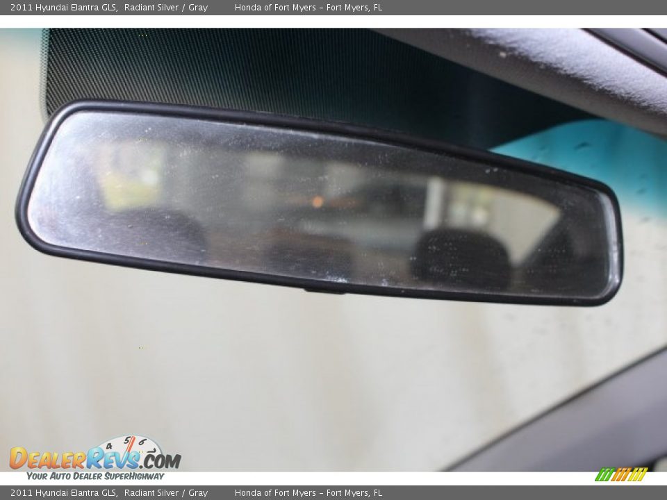 2011 Hyundai Elantra GLS Radiant Silver / Gray Photo #28