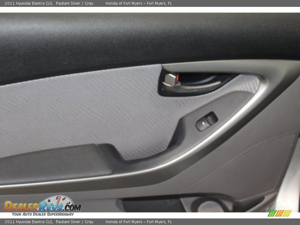 2011 Hyundai Elantra GLS Radiant Silver / Gray Photo #29