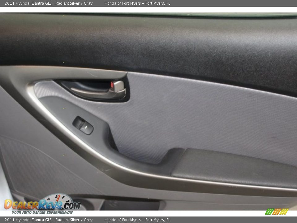 2011 Hyundai Elantra GLS Radiant Silver / Gray Photo #32