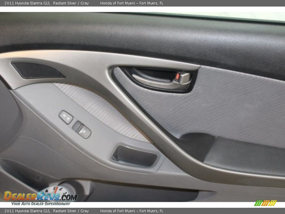 2011 Hyundai Elantra GLS Radiant Silver / Gray Photo #34