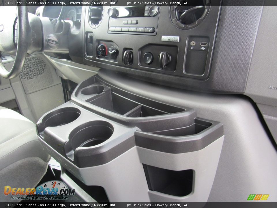 2013 Ford E Series Van E250 Cargo Oxford White / Medium Flint Photo #26