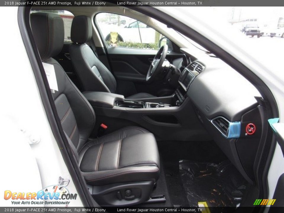 2018 Jaguar F-PACE 25t AWD Prestige Fuji White / Ebony Photo #5